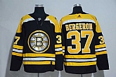 Bruins 37 Patrice Bergeron Black Glittery Edition Adidas Jersey,baseball caps,new era cap wholesale,wholesale hats